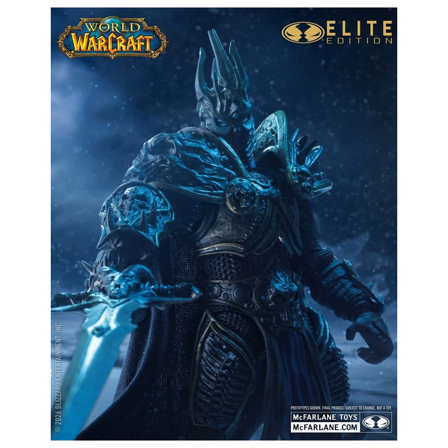 World of Warcraft McFarlane Elite Edition Lich King #09 akciófigura 18 cm termékfotó