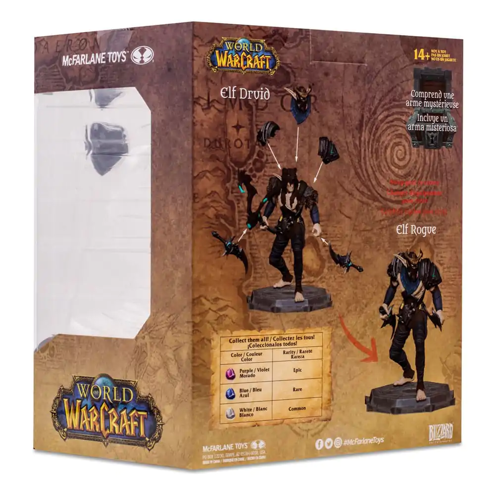 World of Warcraft Action Figure Night Elf Druid Rogue (Rare) 15 cm termékfotó