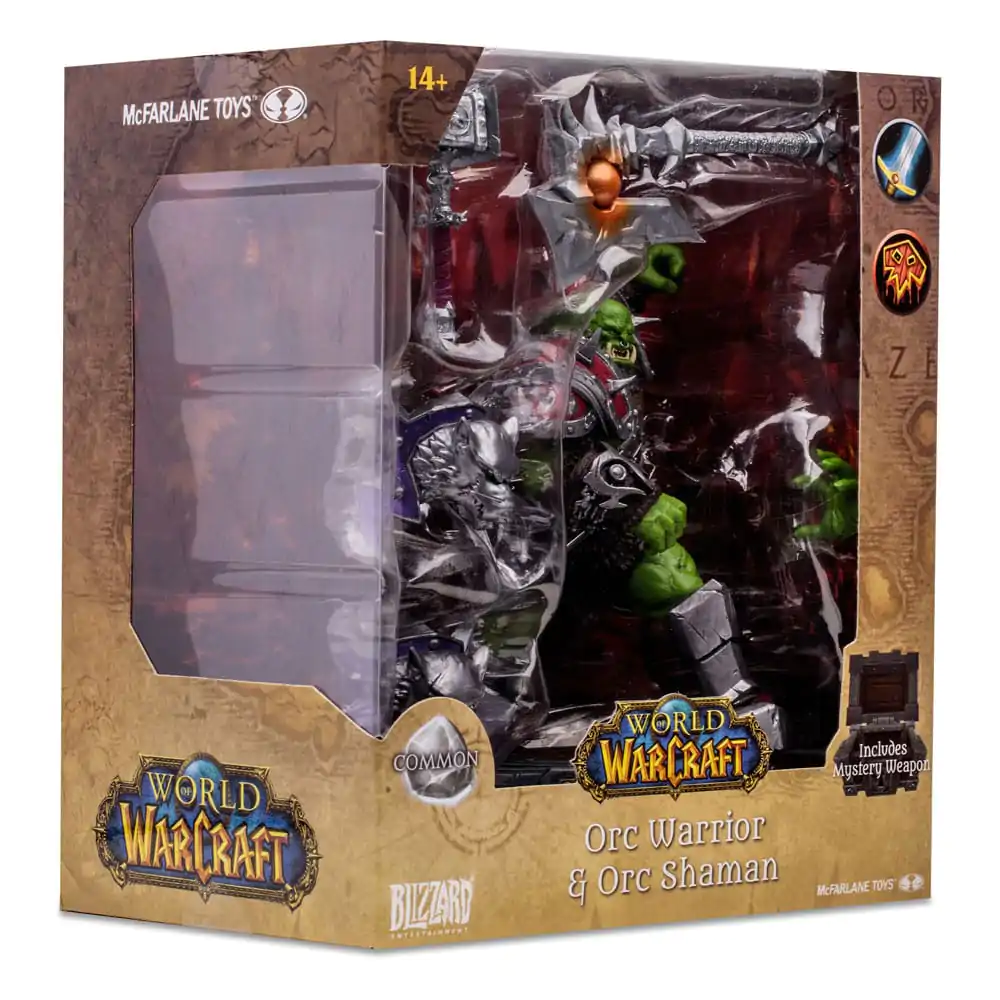 World of Warcraft Orc: Shaman / Warrior akciófigura 15 cm termékfotó