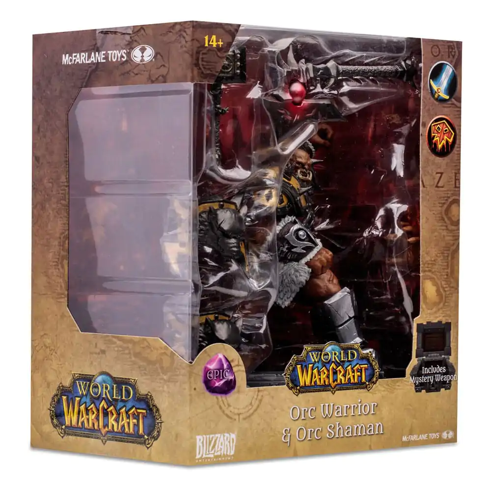World of Warcraft Orc Shaman Warrior (Epic) akciófigura 15 cm termékfotó