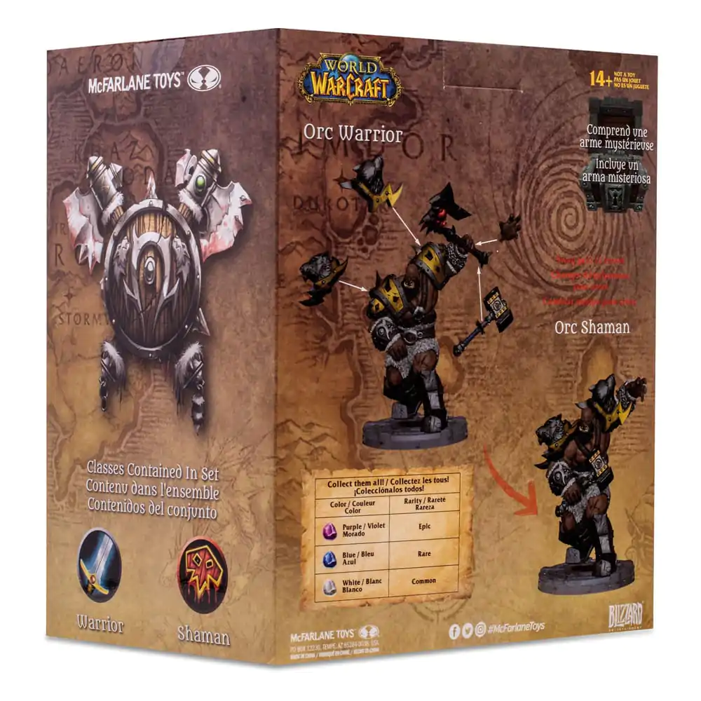 World of Warcraft Orc Shaman Warrior (Epic) akciófigura 15 cm termékfotó