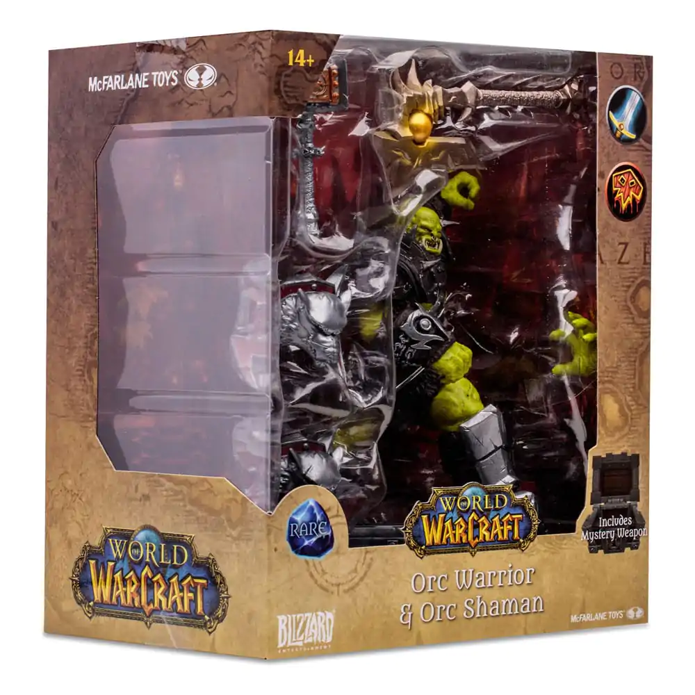 World of Warcraft Orc Shaman Warrior (Rare) akciófigura 15 cm termékfotó