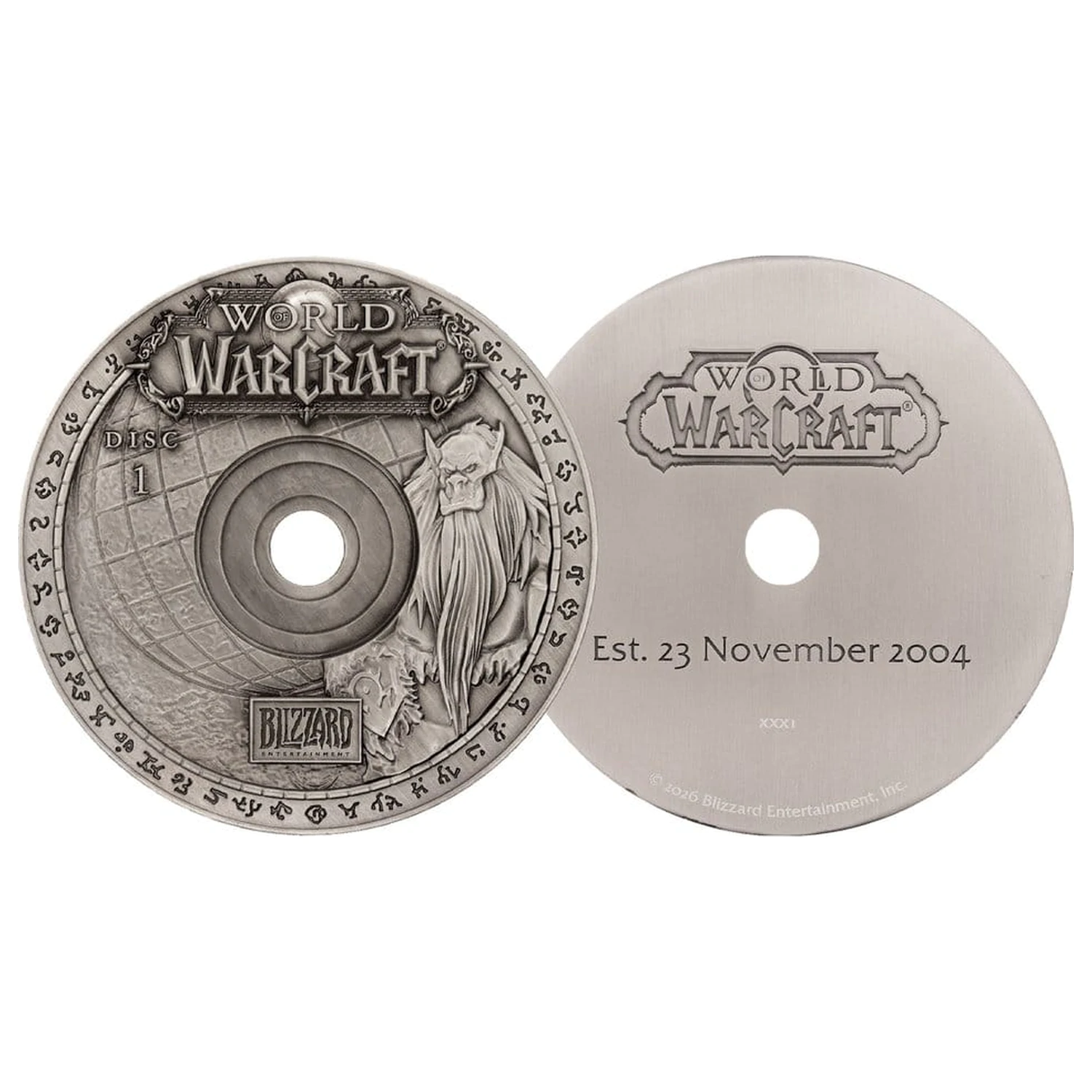 World of Warcraft replika CD-ROM Limitált kiadás 11 cm termékfotó