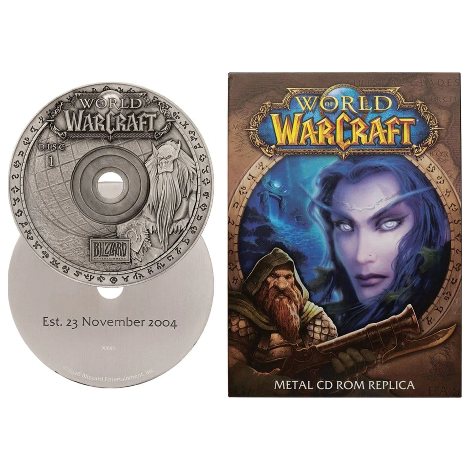 World of Warcraft replika CD-ROM Limitált kiadás 11 cm termékfotó