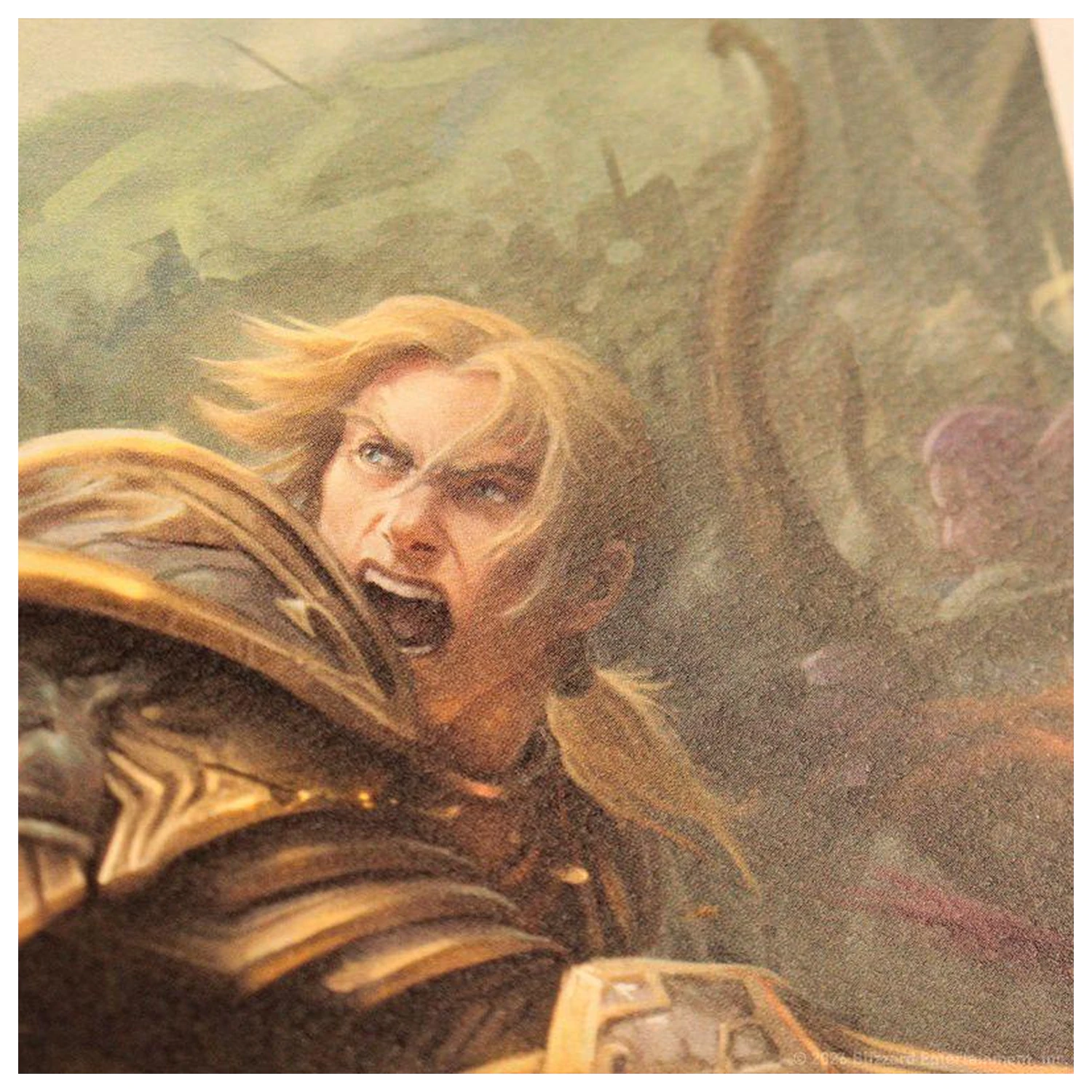 World of Warcraft Sylvanas vs Anduin Art Print Limitált kiadás keretezetlen vászonkép termékfotó