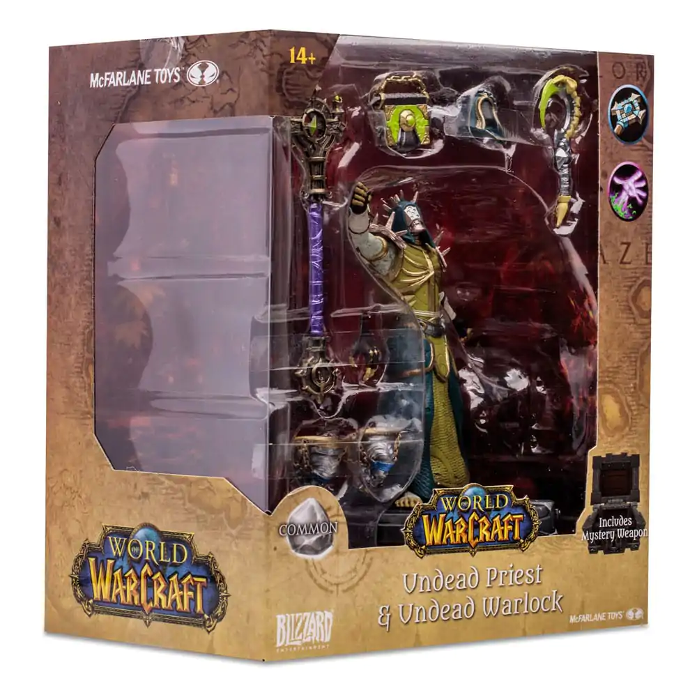 World of Warcraft Undead: Priest / Warlock akciófigura 15 cm termékfotó