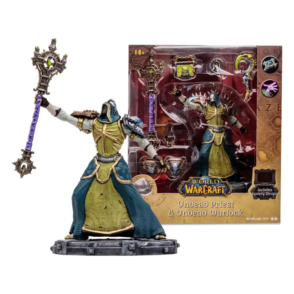 World of Warcraft Undead: Priest / Warlock akciófigura 15 cm termékfotó