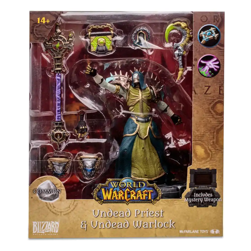 World of Warcraft Undead: Priest / Warlock akciófigura 15 cm termékfotó