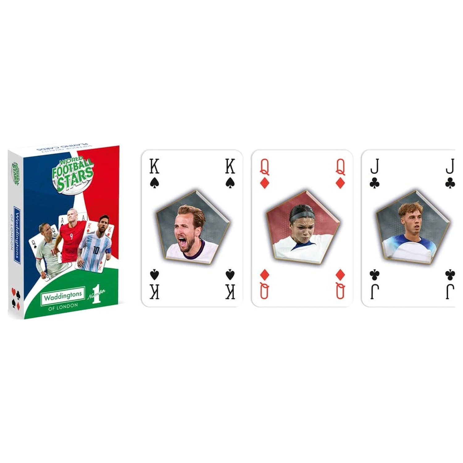 World Soccer Stars No 1 kártyajáték Angol nyelvű termékfotó