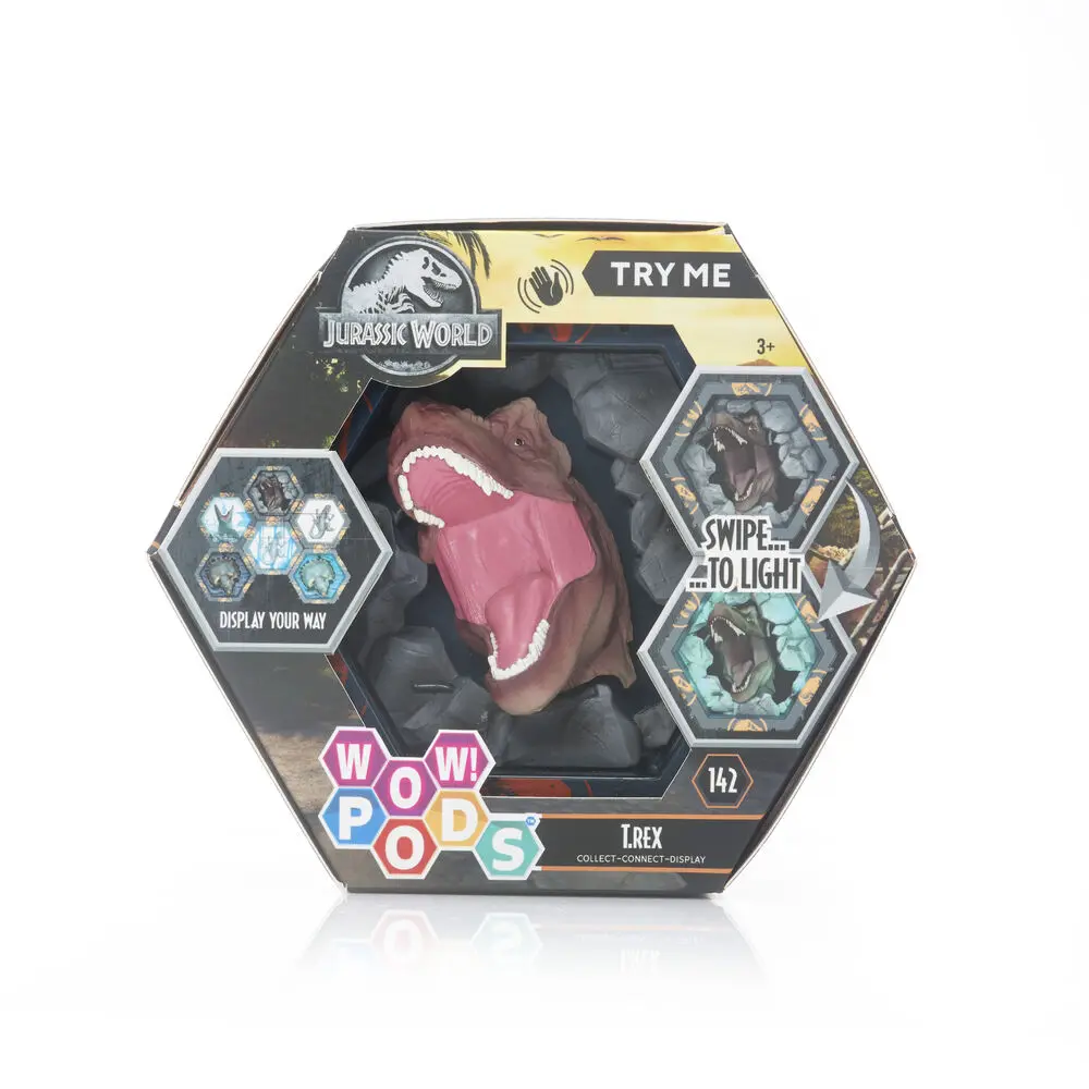 WOW! POD Jurassic World T-Rex led figura termékfotó