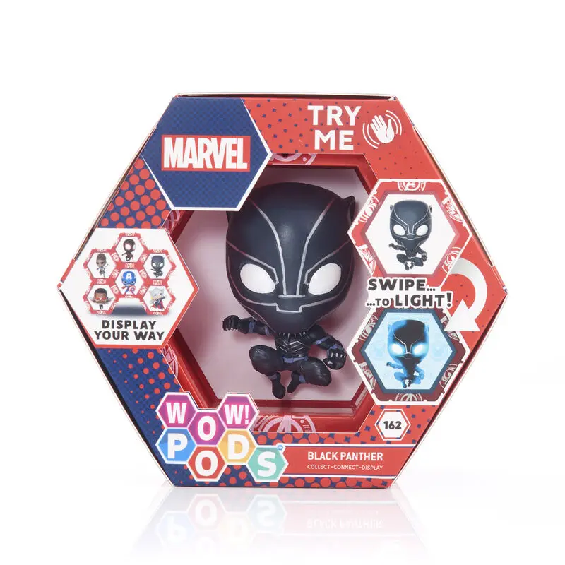 WOW! POD Marvel Black Panther led figure termékfotó