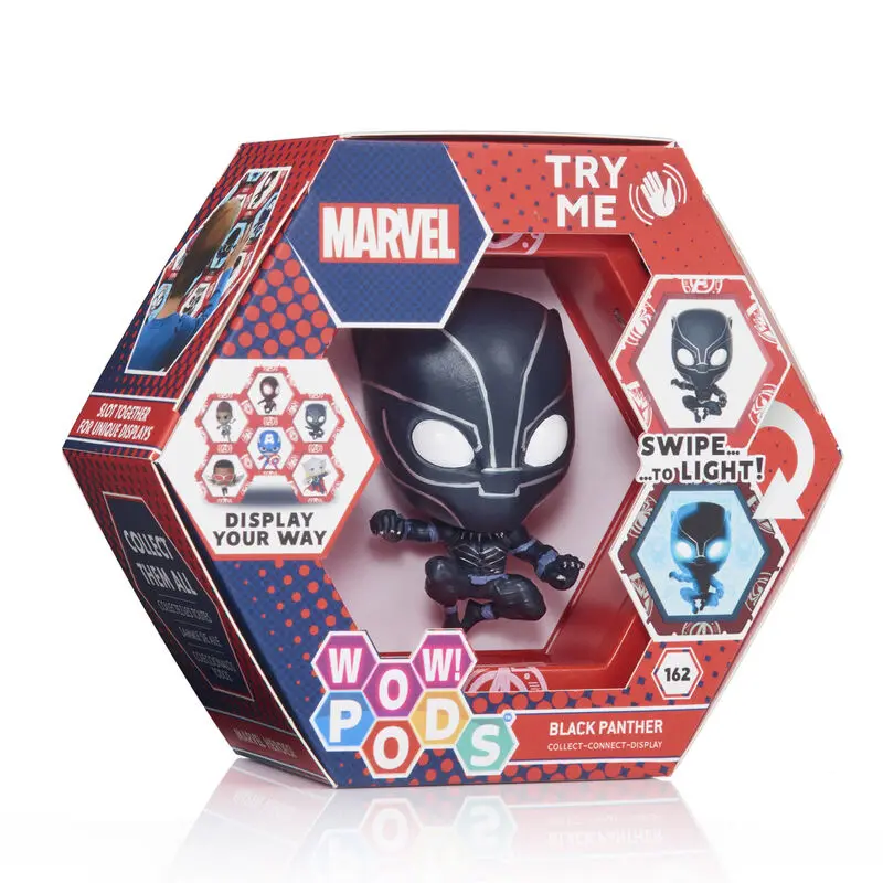 WOW! POD Marvel Black Panther led figure termékfotó