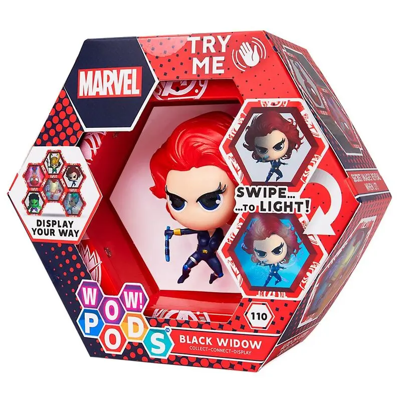 WOW! POD Marvel Black Widow led figura termékfotó