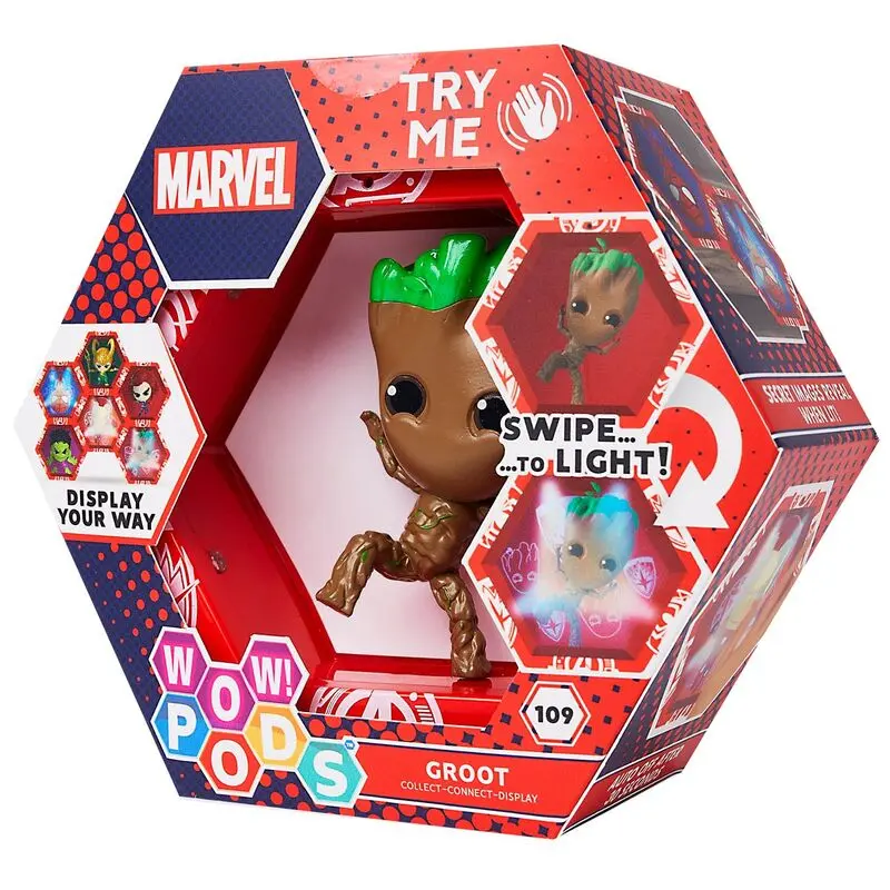 WOW! POD Marvel Groot led figura termékfotó