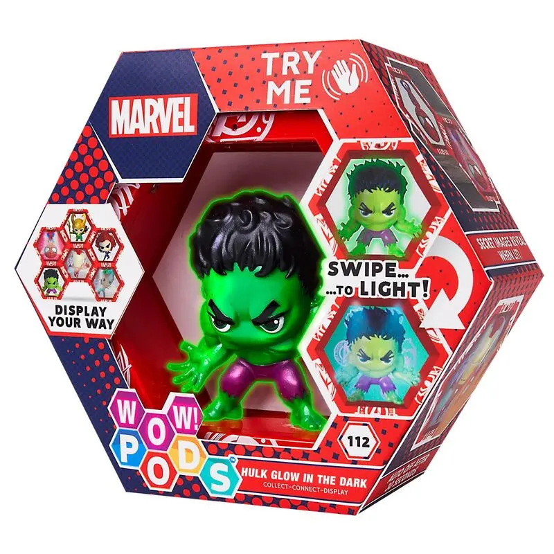 WOW! POD Marvel Hulk Glow In The Dark led figura termékfotó