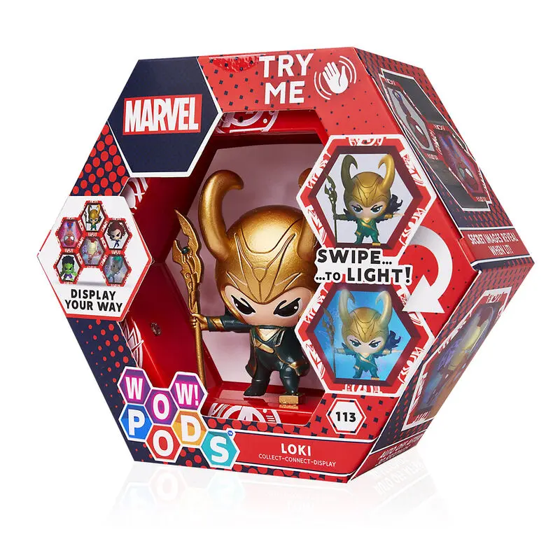 WOW! POD Marvel Loki led figure termékfotó