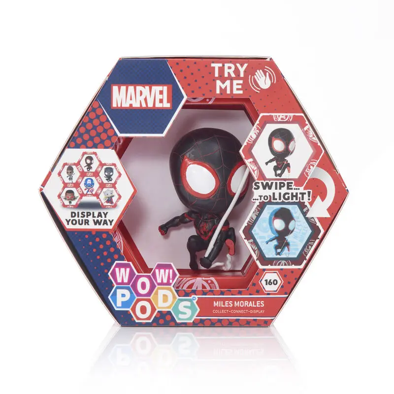 WOW! POD Marvel Miles Morales led figure termékfotó