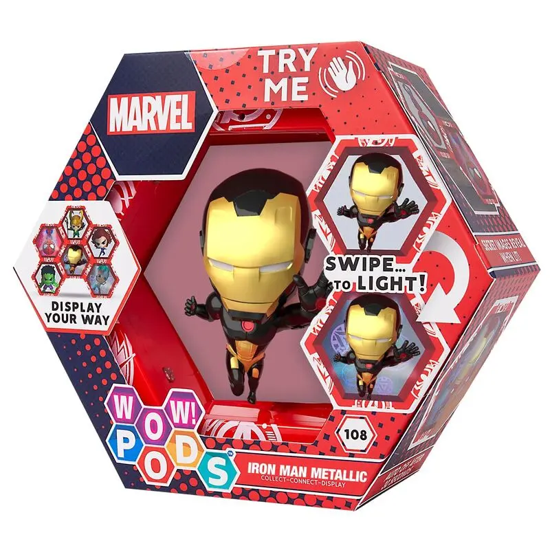 WOW! POD Marvel Vasember Gold Metallic led figura termékfotó