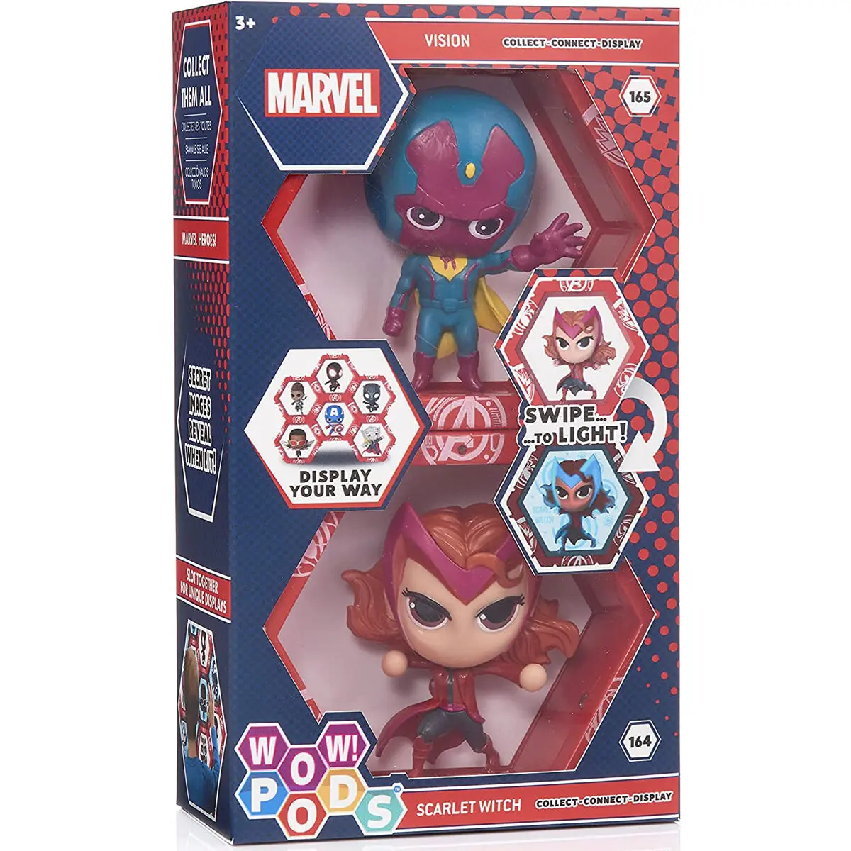 WOW! POD Marvel Vision + Scarlet led figures set termékfotó