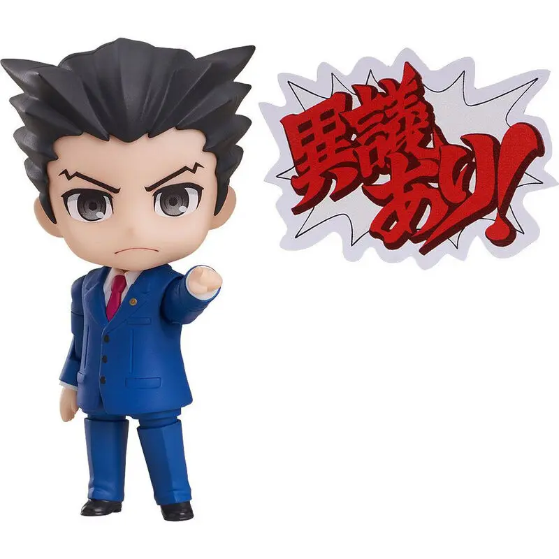 Wright ace Attorney Phoenix Nendoroid figura 10cm termékfotó