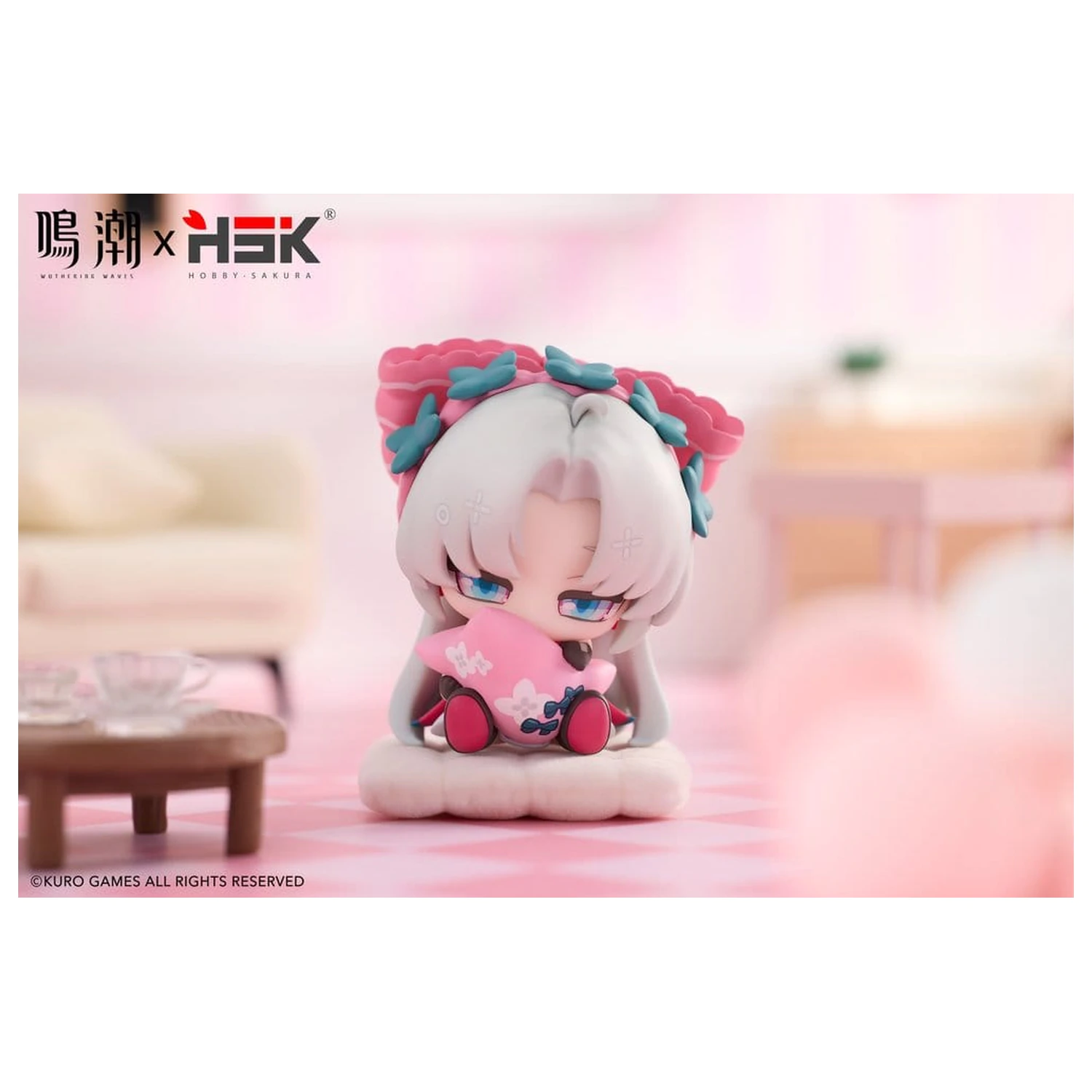 Wuthering Waves Nemunemu Series Carlotta Chibi PVC figura 9 cm termékfotó