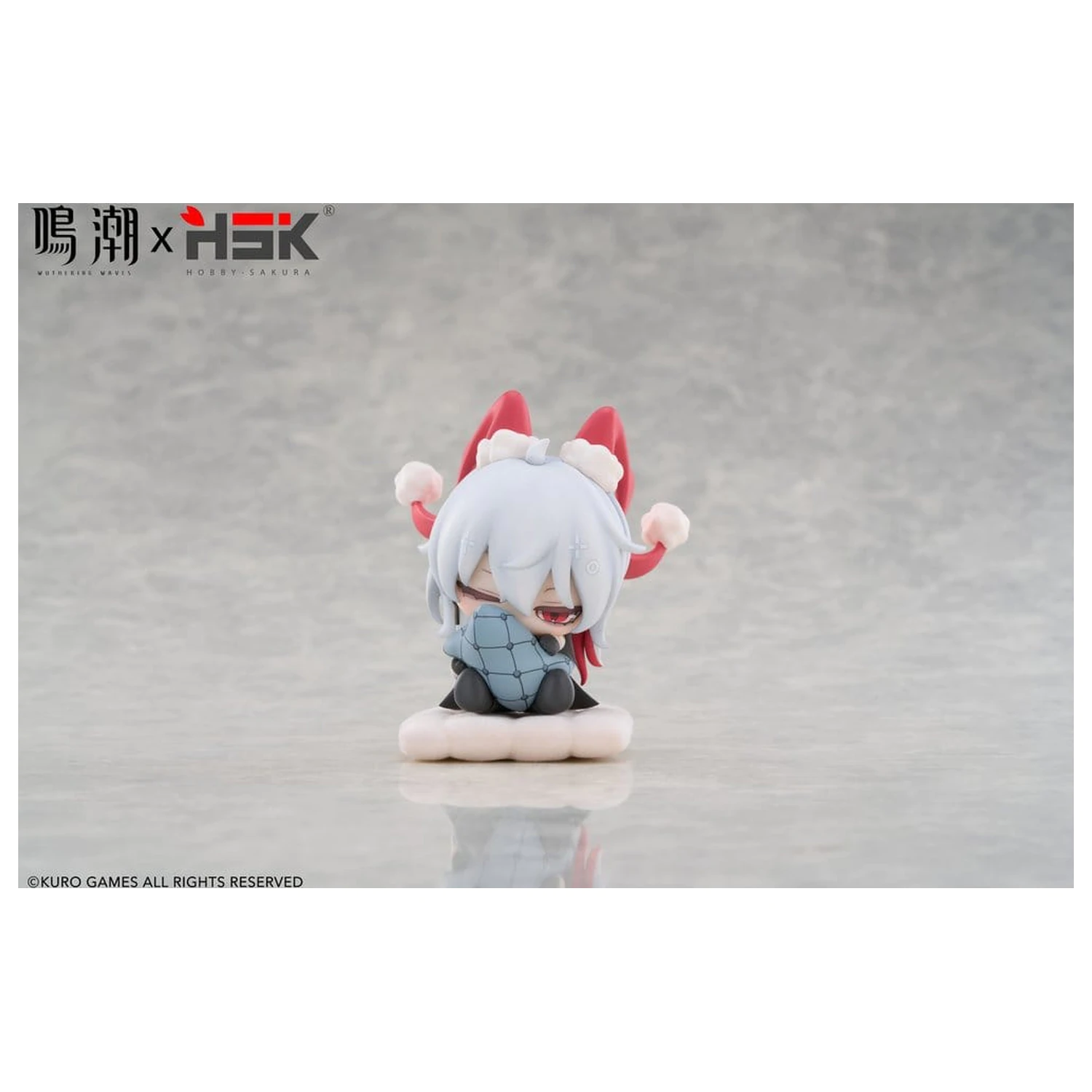 Wuthering Waves Nemunemu Series PVC figura Zani Chibi 9 cm termékfotó