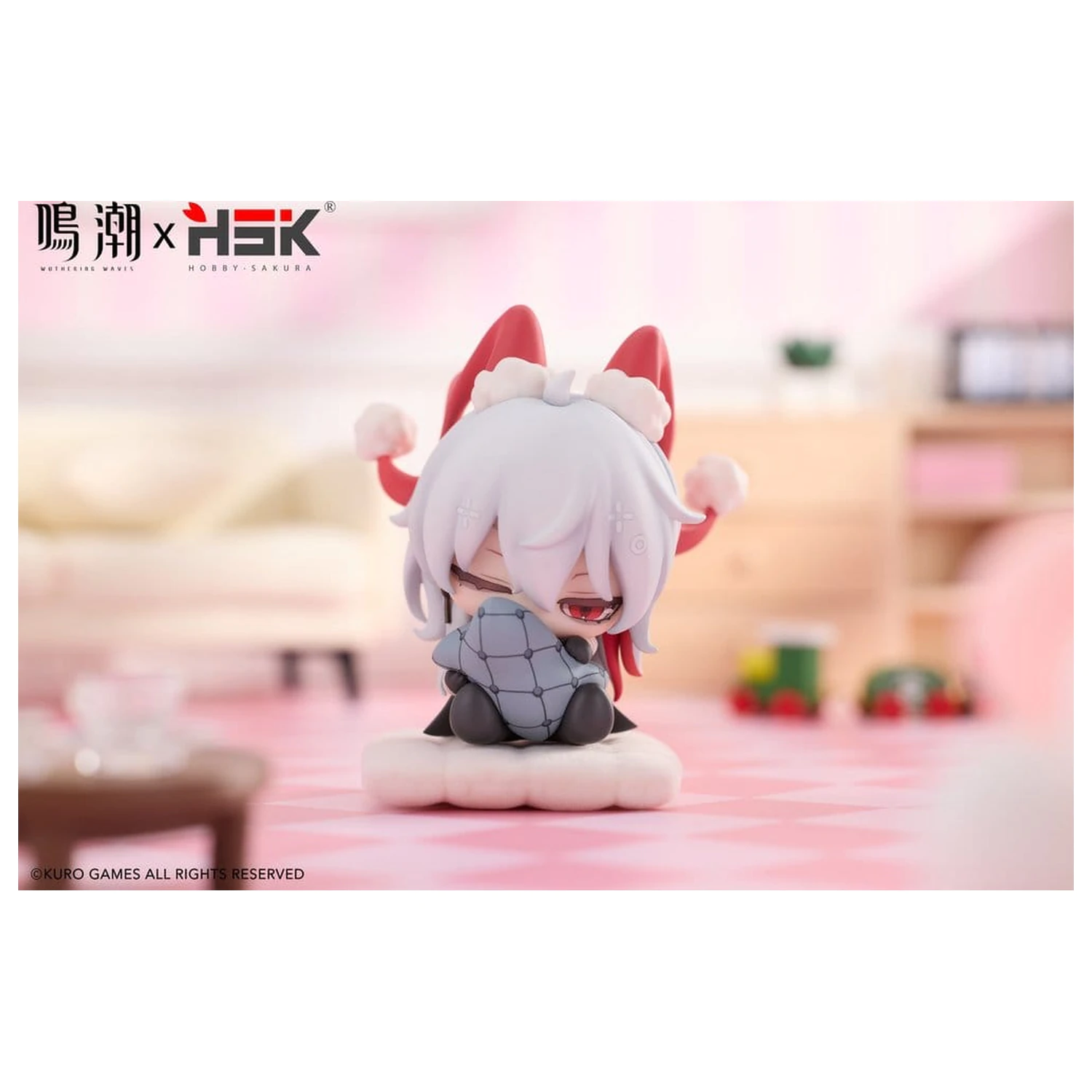 Wuthering Waves Nemunemu Series PVC figura Zani Chibi 9 cm termékfotó