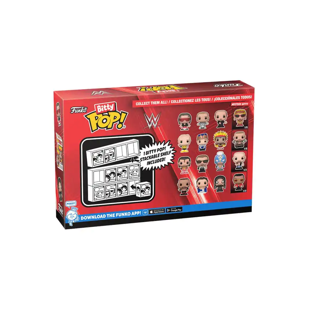 WWE Bitty Funko POP! Vinyl figura 4 db-os csomag Dusty Rhodes 2,5 cm termékfotó