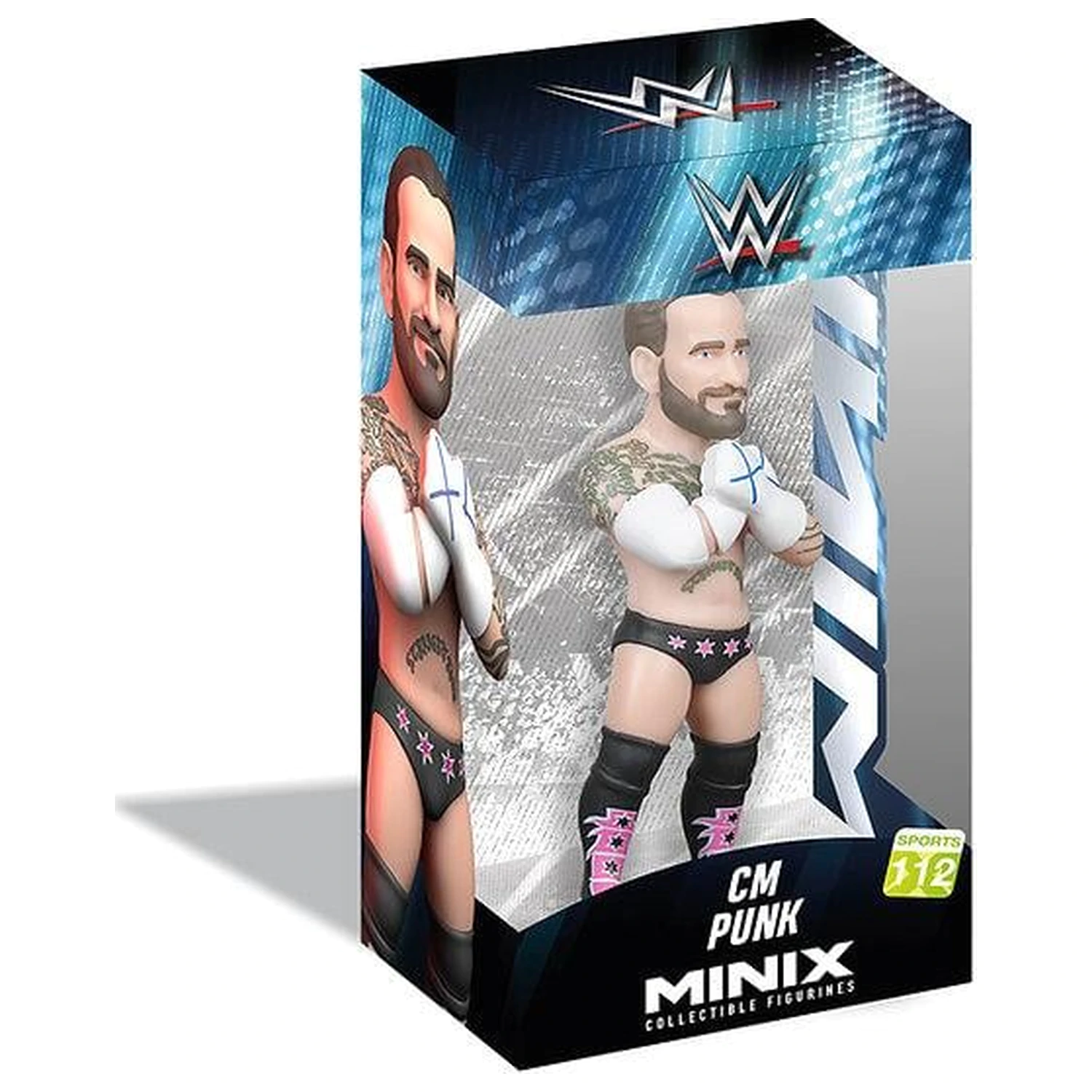 WWE CM Punk figura Minix 12 cm termékfotó