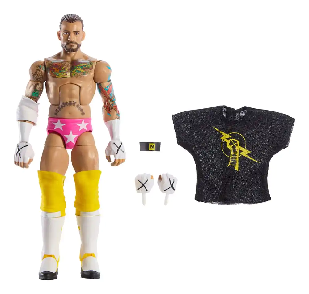 WWE Elite Collection akciófigura CM Punk 15 cm termékfotó