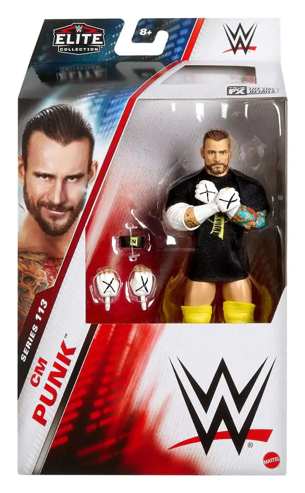 WWE Elite Collection akciófigura CM Punk 15 cm termékfotó