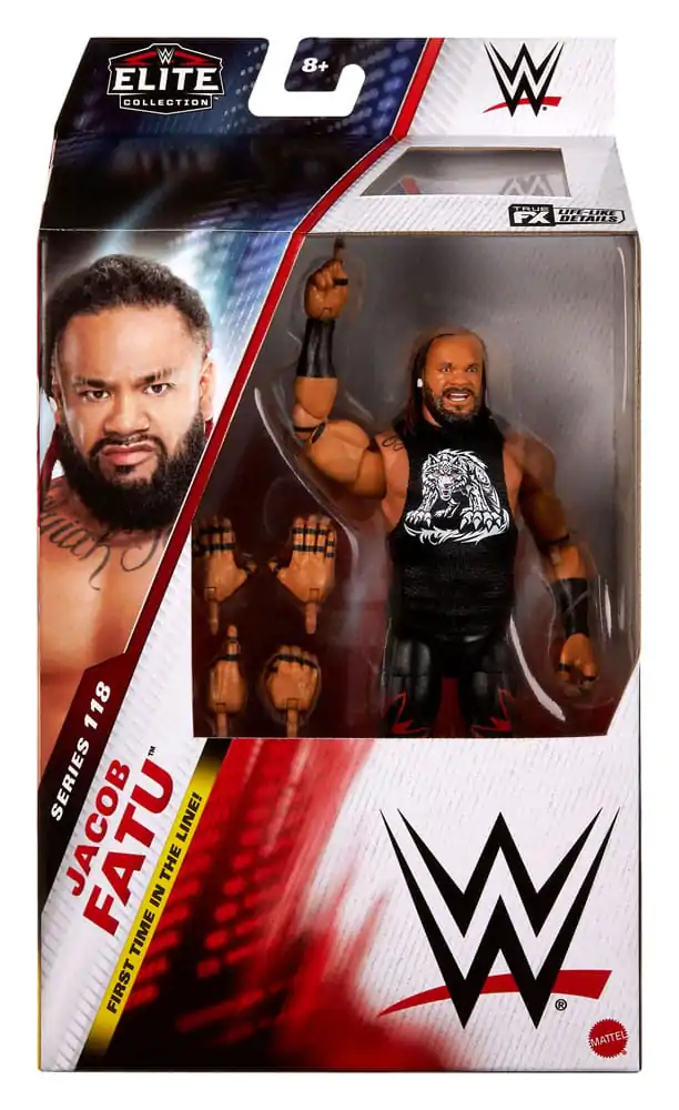 WWE Elite Collection akciófigura Jacob Fatu 15 cm termékfotó