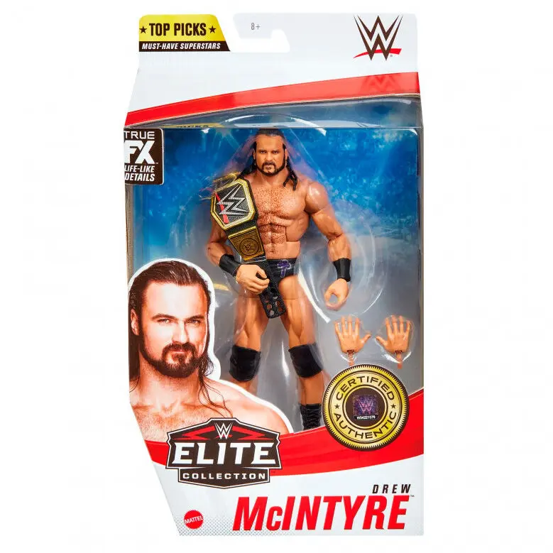 WWE Elite Top Picks Drew McIntyre figura 15cm termékfotó