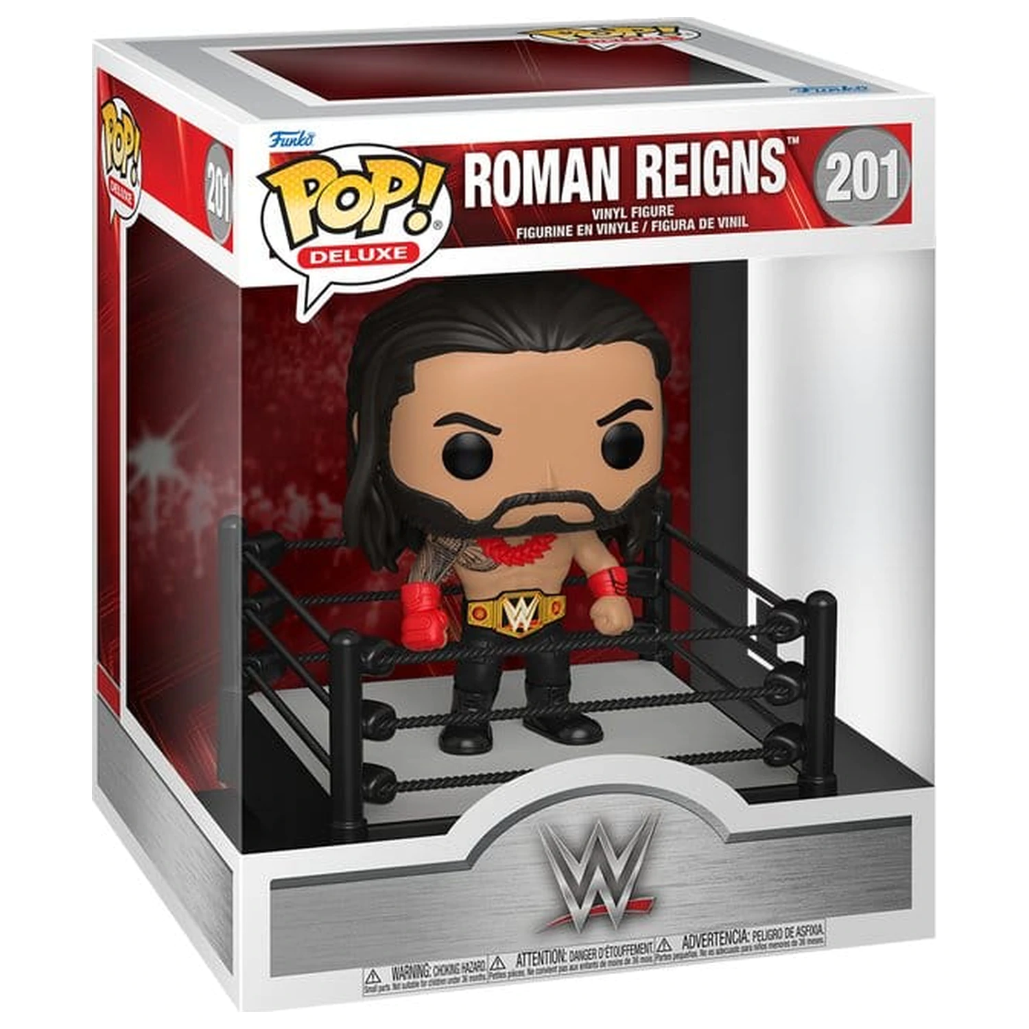 WWE Funko POP! Deluxe Vinyl figura Roman Reigns in Ring 9 cm termékfotó
