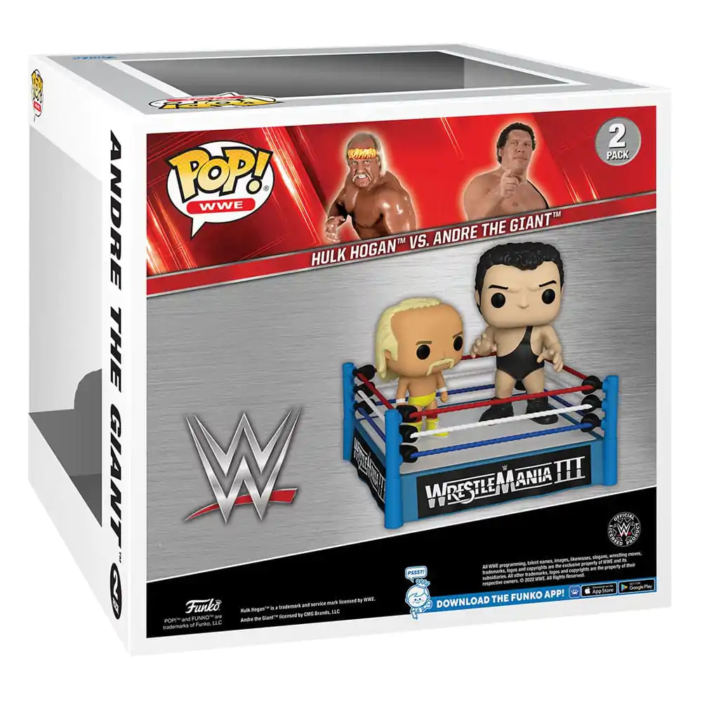 WWE Funko POP! Moment Vinyl figura Hulk vs Andre the Giant 9 cm termékfotó