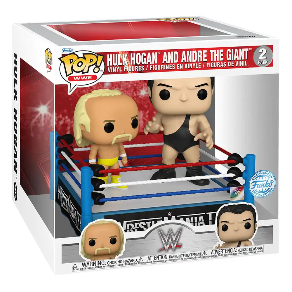 WWE Funko POP! Moment Vinyl figura Hulk vs Andre the Giant 9 cm termékfotó