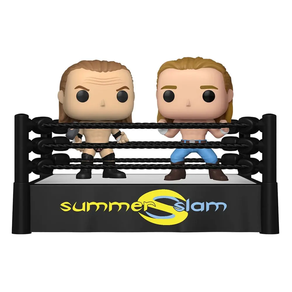 WWE Funko POP! Movie Anyaents Vinyl figura csomag SS Ring w/ tripla H/Michaels 9 cm termékfotó