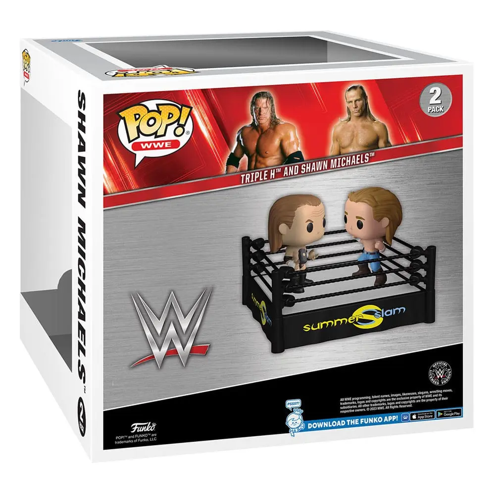 WWE Funko POP! Movie Anyaents Vinyl figura csomag SS Ring w/ tripla H/Michaels 9 cm termékfotó