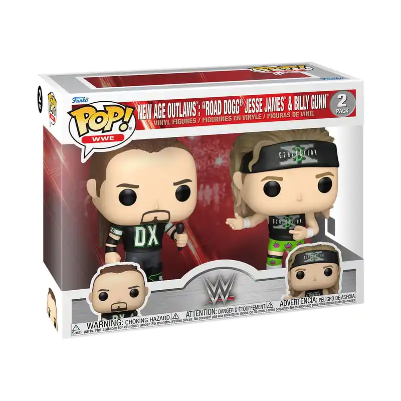 WWE Funko POP! Television 2 db-os Vinyl figura csomag New Age Outlaws 9 cm termékfotó