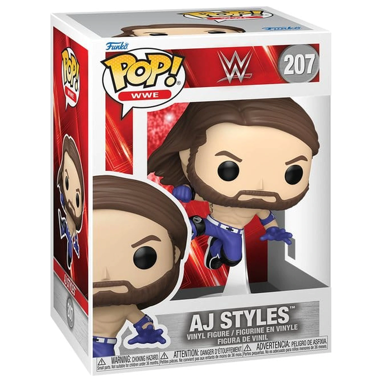 WWE Funko POP! Vinyl figura AJ Styles 9 cm termékfotó