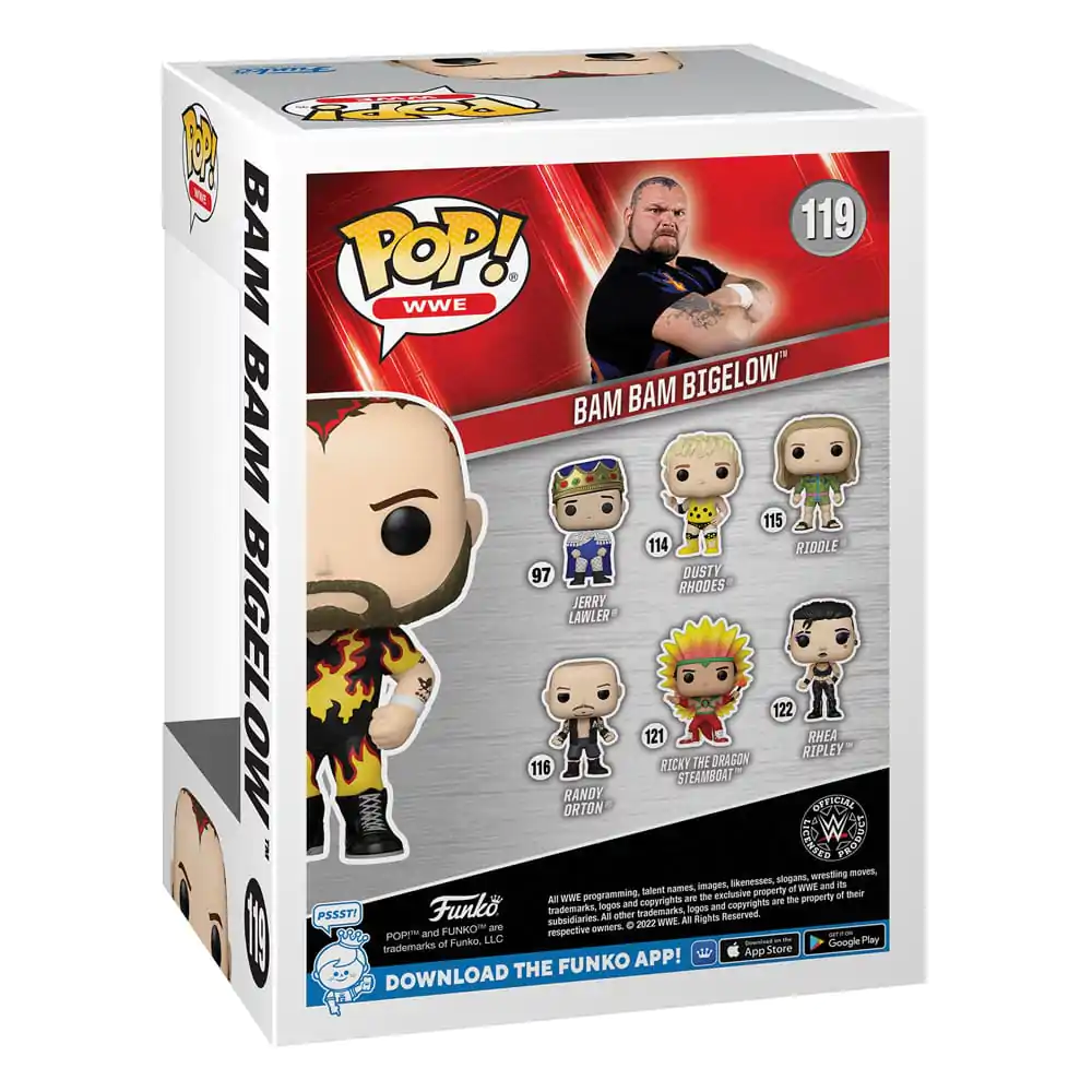 WWE Funko POP! Vinyl figura Bam Bam Bigelow (GW) 9 cm termékfotó