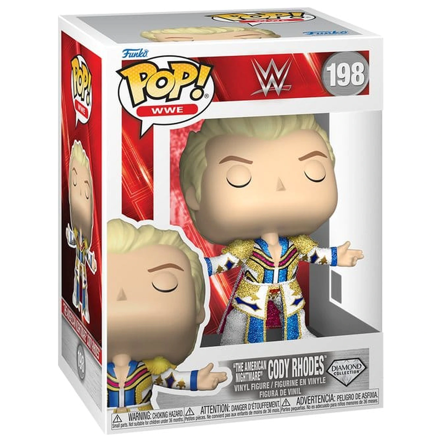WWE Funko POP! Vinyl figura Cody Rhodes 9 cm termékfotó