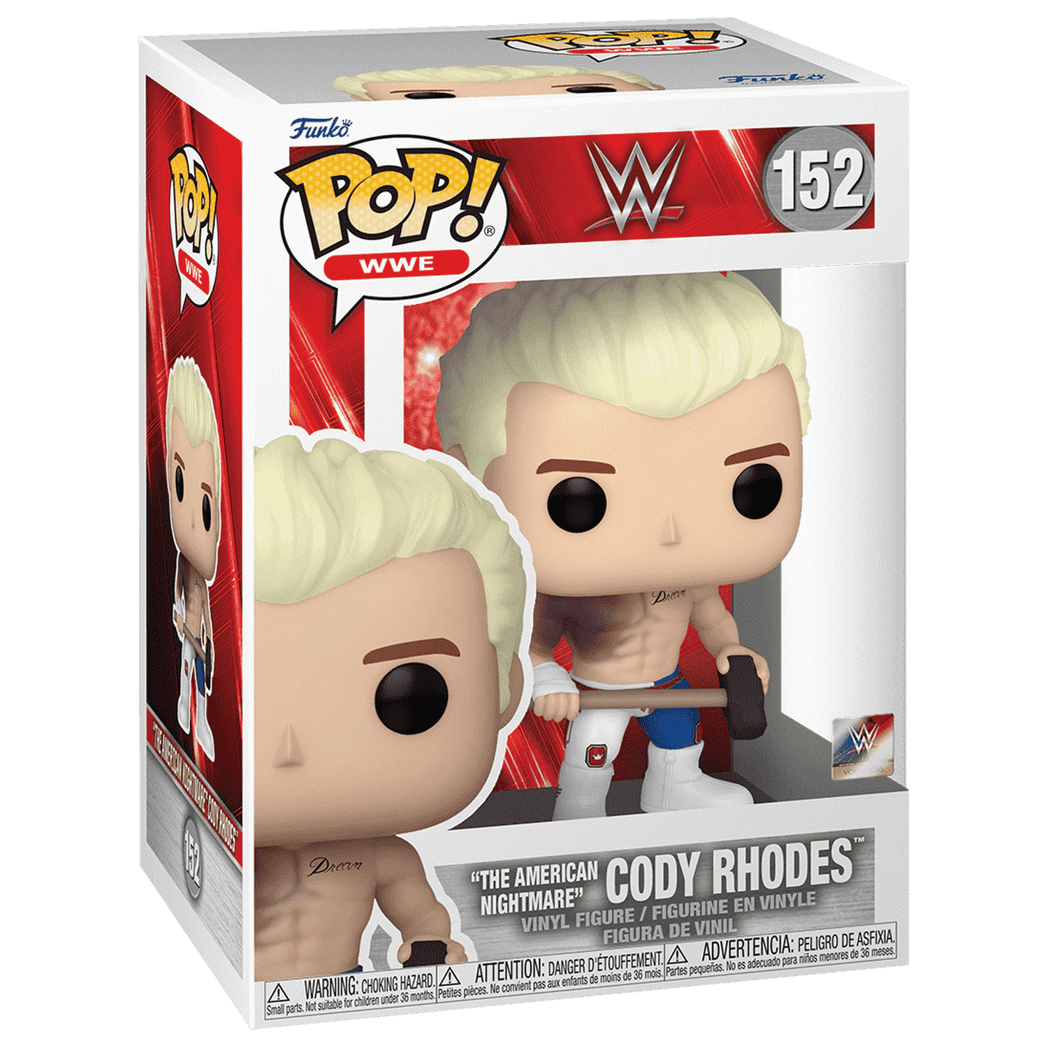 WWE Funko POP! Vinyl figura Cody Rhodes(HIAC) 9 cm termékfotó