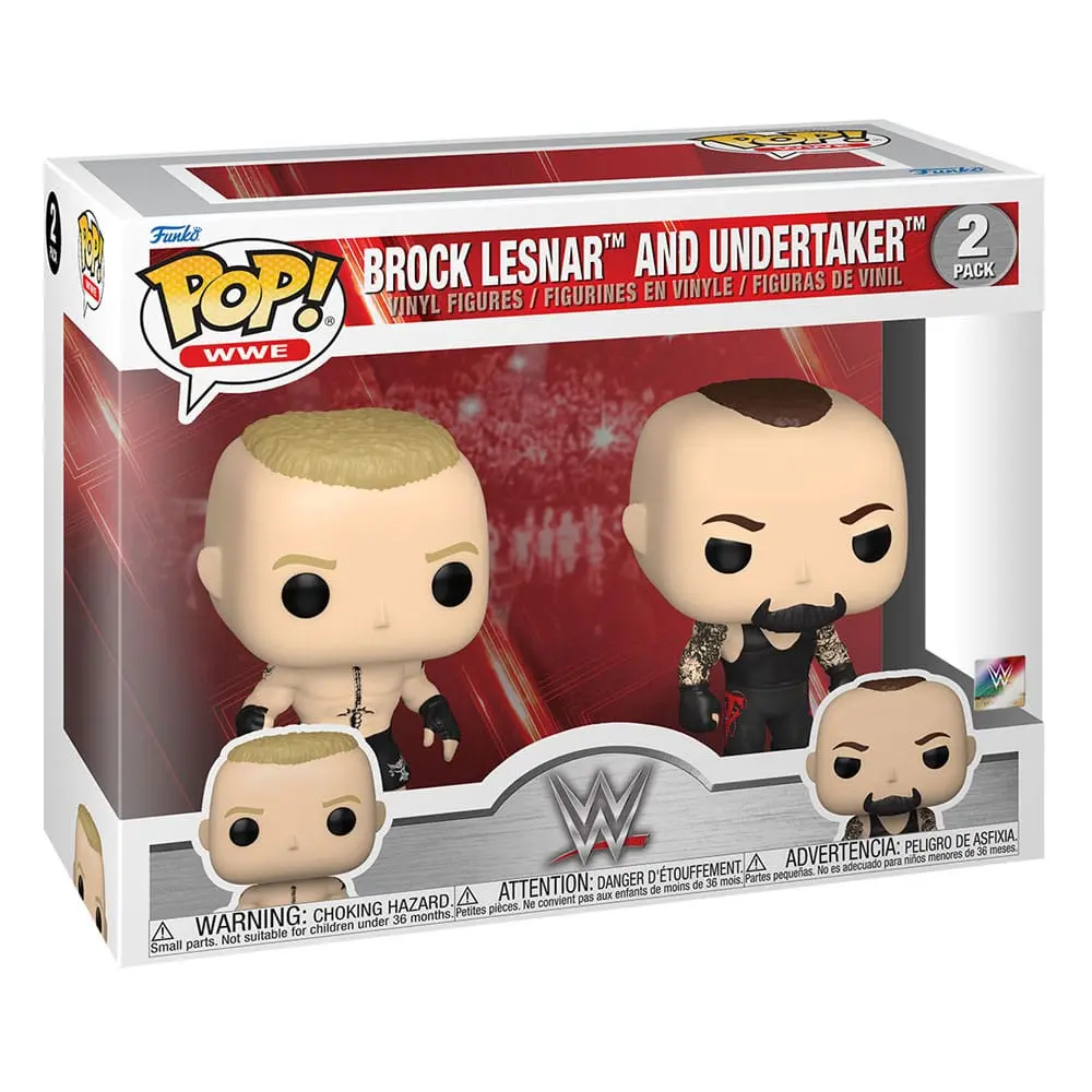 WWE Funko POP! Vinyl figura csomag Lesnar/Undertaker 9 cm termékfotó