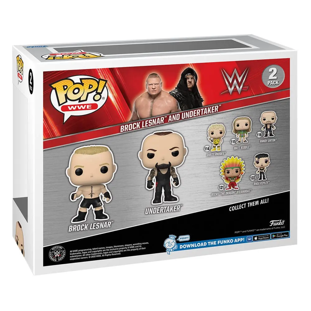 WWE Funko POP! Vinyl figura csomag Lesnar/Undertaker 9 cm termékfotó