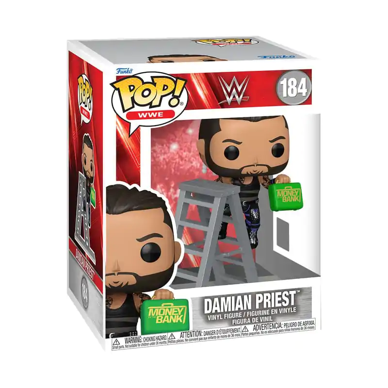 WWE Funko POP! Vinyl figura Damian Priest MITB 9 cm termékfotó