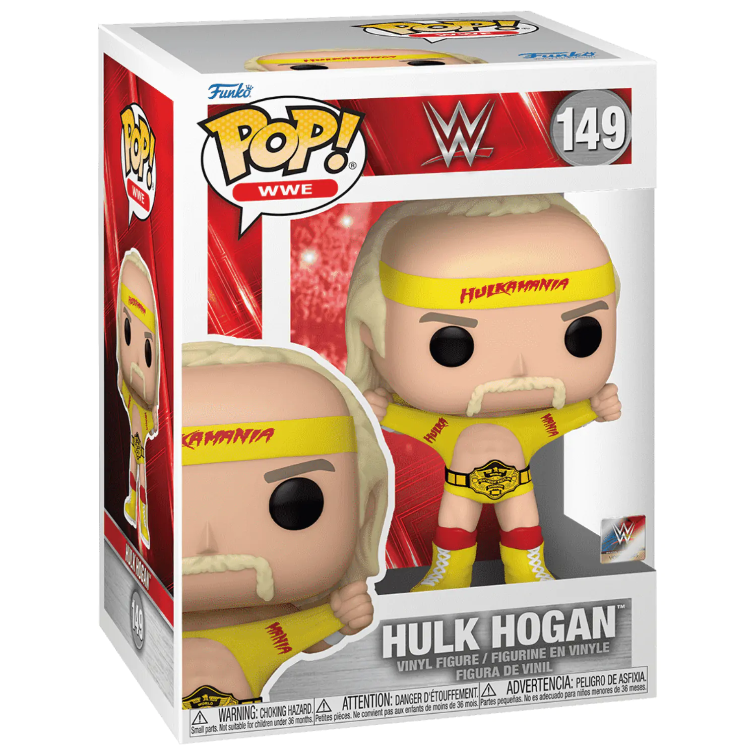 WWE Funko POP! Vinyl figura Hulkamania w/belt 9 cm termékfotó
