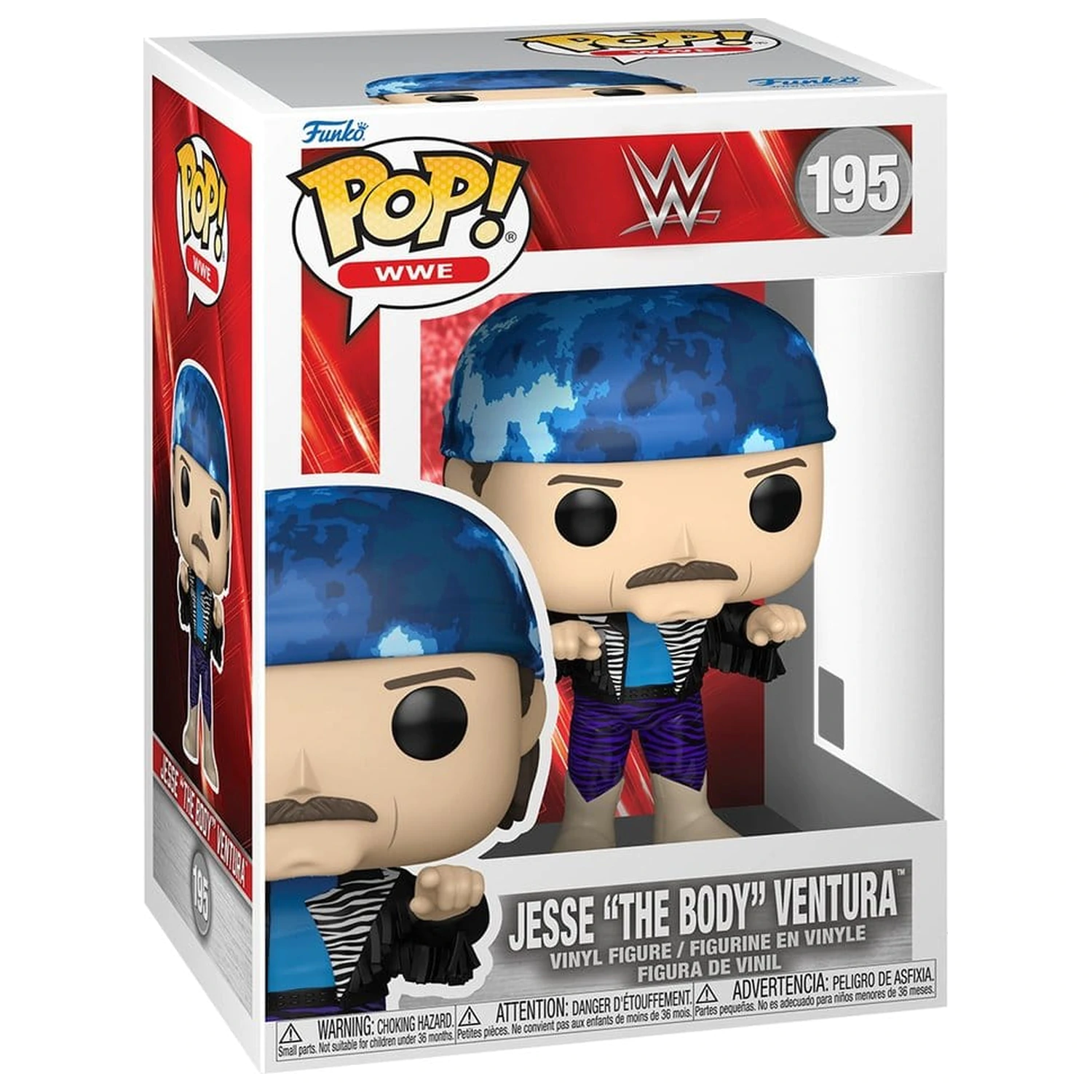 WWE Funko POP! Vinyl figura Jesse "The Body" Ventura 9 cm termékfotó
