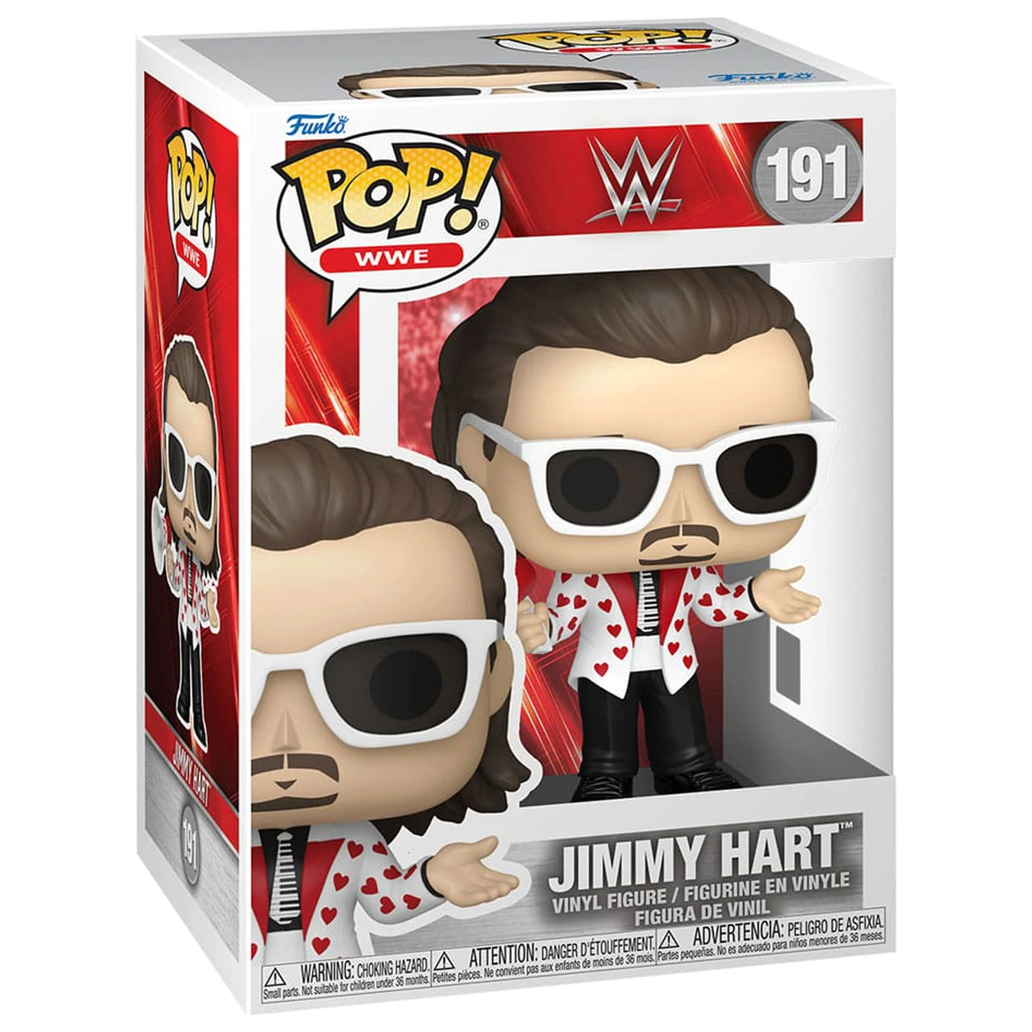 WWE Funko POP! Vinyl figura Jimmy Hart 9 cm termékfotó