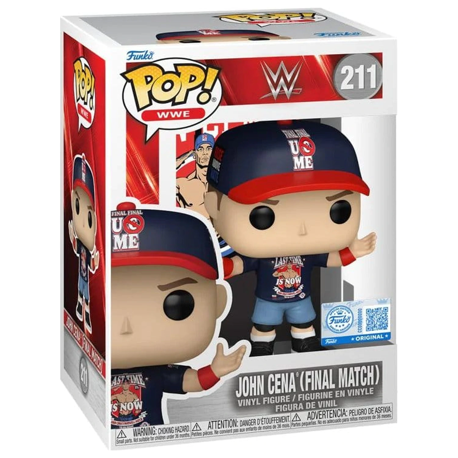 WWE Funko POP! Vinyl figura John Cena (Final Match) 9 cm termékfotó